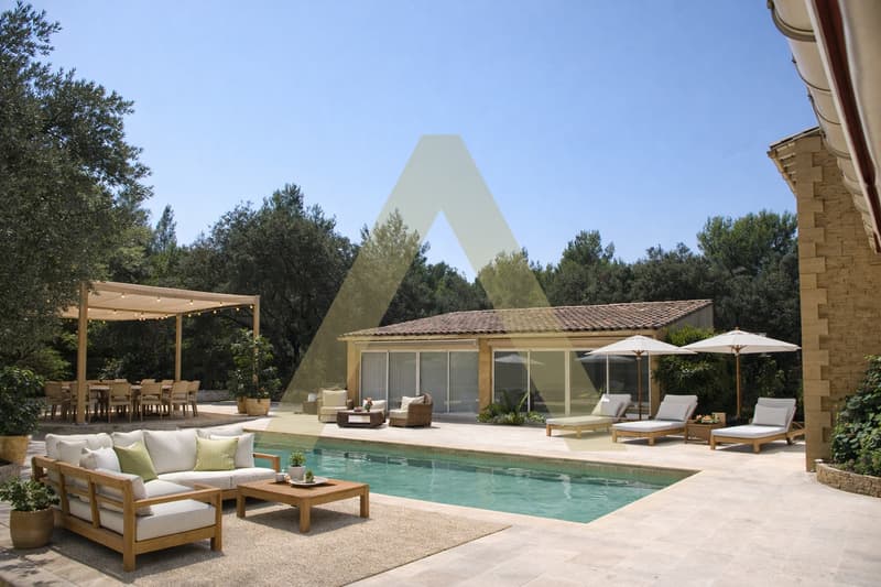 Magnifique propriété de 3 villas proches d'Avignon (2)