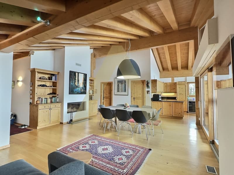 Très lumineux appartement en attique avec beaucoup de cachet (2)