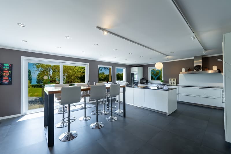 Somptueuse maison avec vue lac et piscine (6)