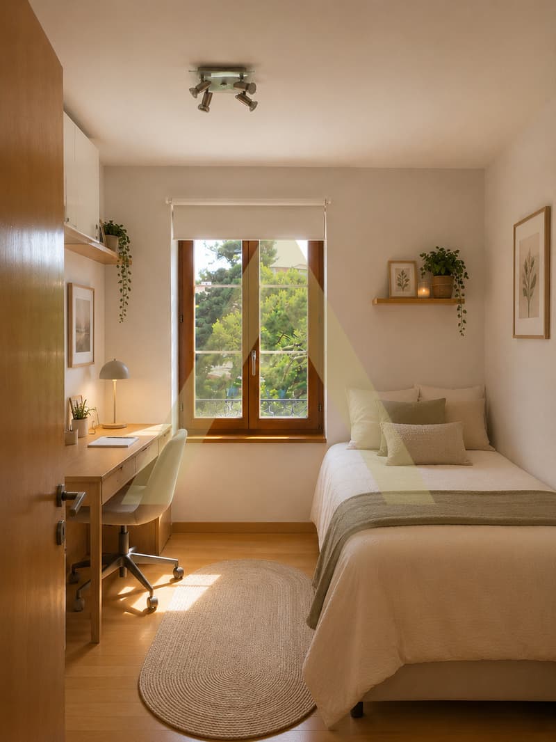 Mobilier généré par IA - chambre au 1er