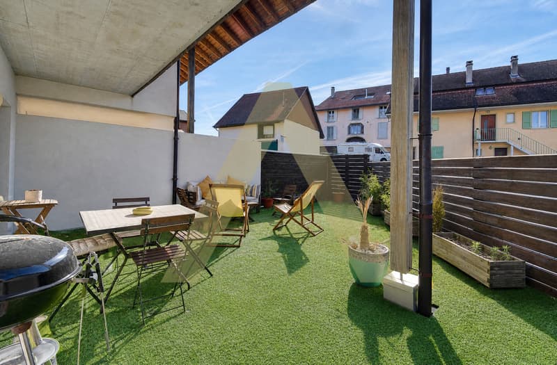 Un piacevole appartamento familiare con vista sulla campagna (9)