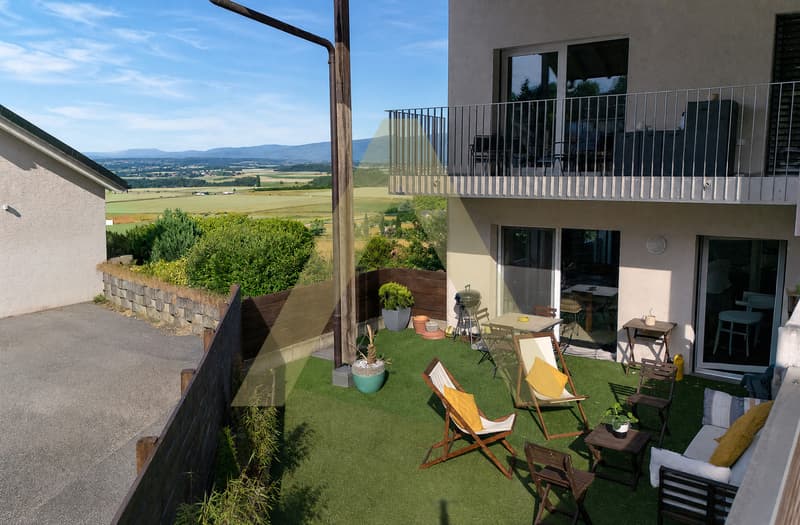 Un piacevole appartamento familiare con vista sulla campagna (8)