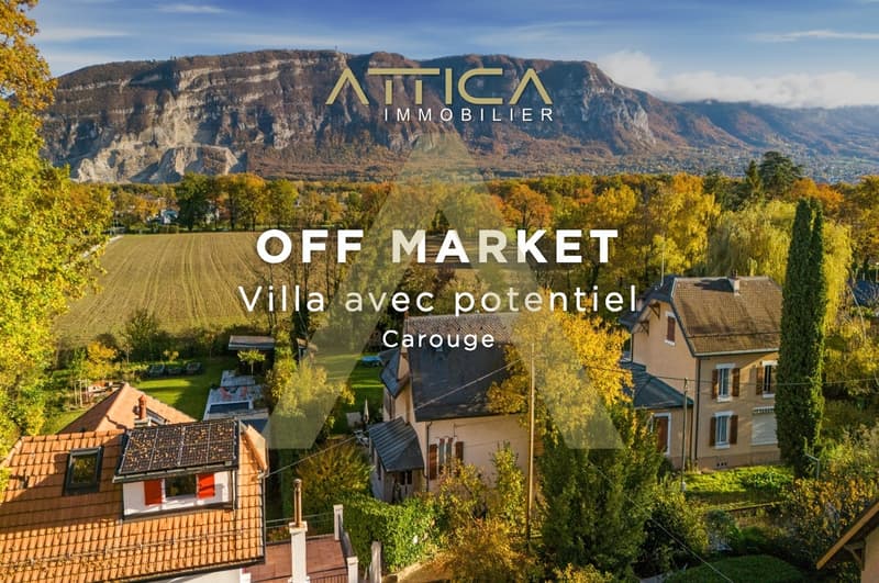 Villa face au Salève avec grand potentiel (1)