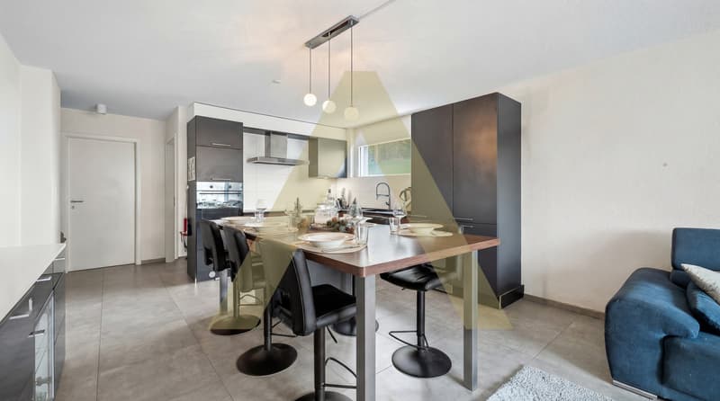 Appartement moderne, convivial et familial avec balcon et jardin (7)