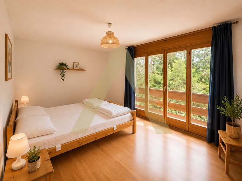 Opportunità di un grande appartamento in un ambiente verde (6)