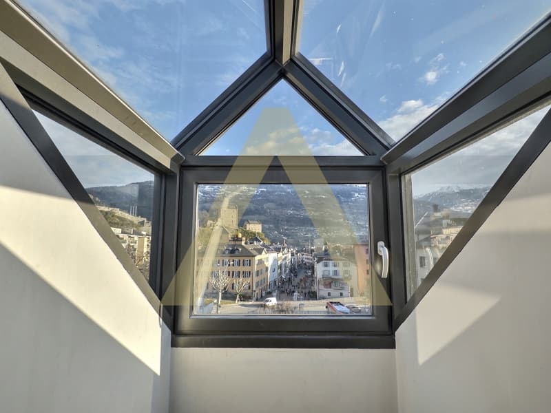 Splendide attique style loft (3)