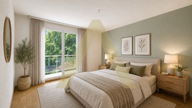 Chambre balcon