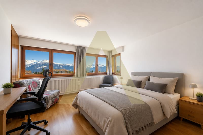 Magnifique Duplex au centre de la station avec vue panoramique (8)