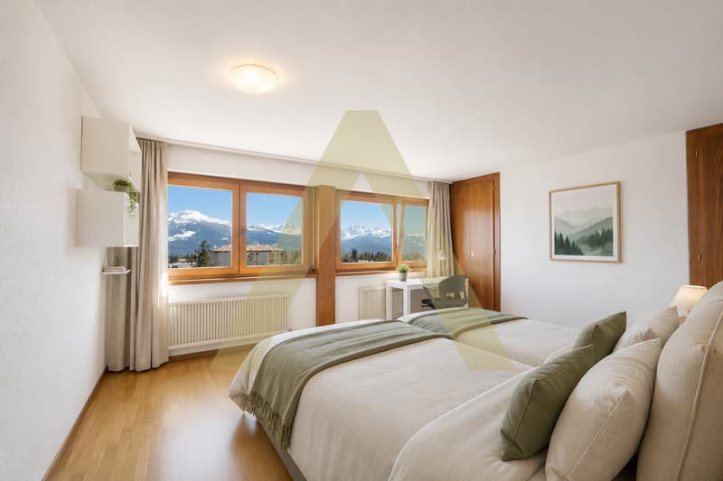 Magnifique Duplex au centre de la station avec vue panoramique (11)