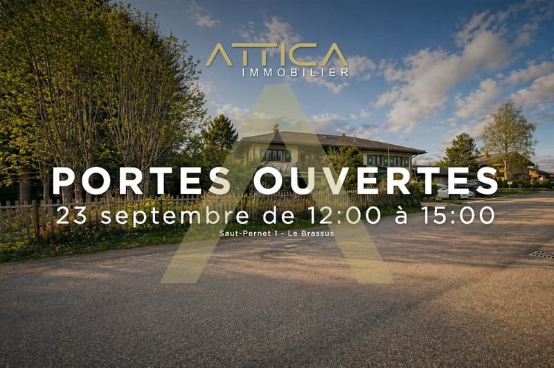 Une opportunité au Brassus : Maison à transformer selon vos envies (1)