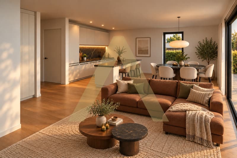 Agréable nouvel appartement avec jardin (3)