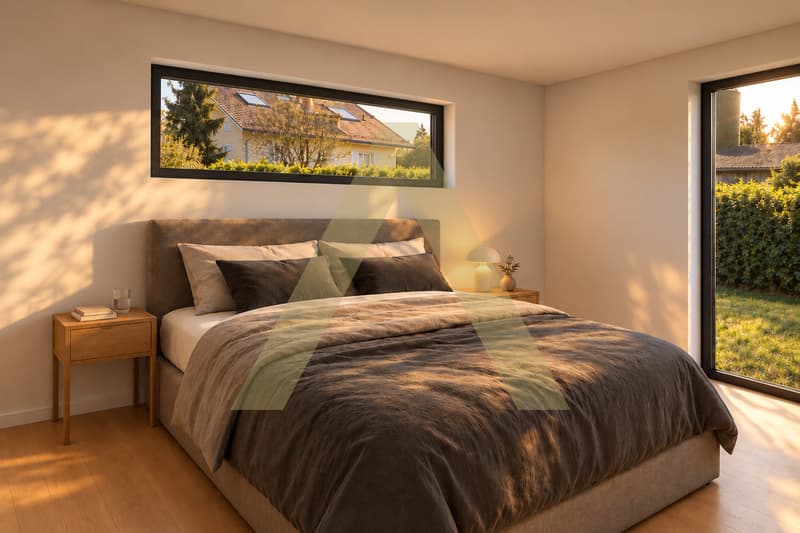 Agréable nouvel appartement avec jardin (4)