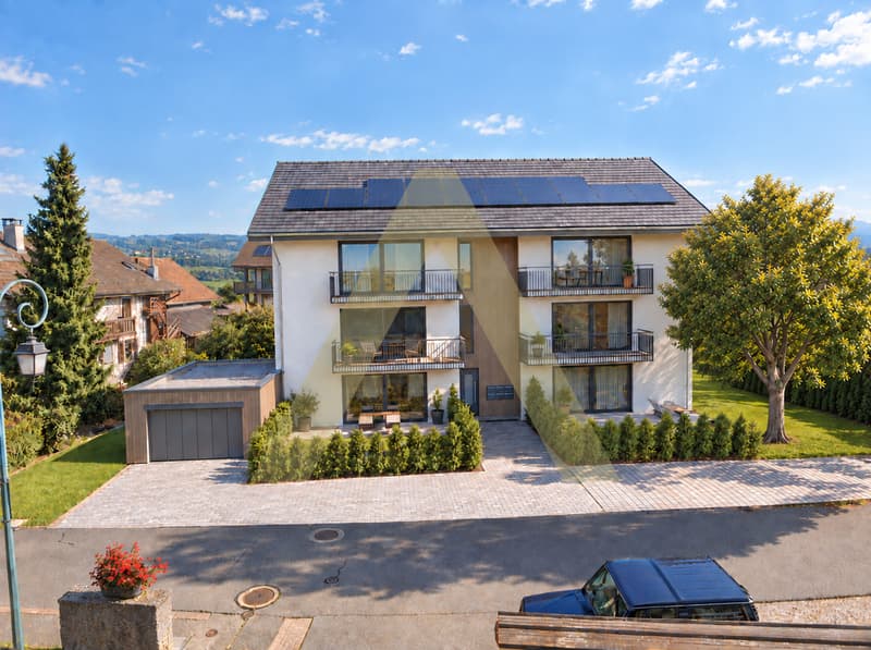 Agréable nouvel appartement avec jardin (1)
