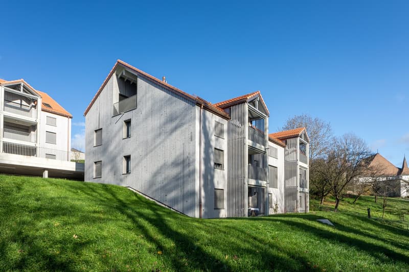 Appartamento nuovo di 4.5 locali con balcone al piano terra in vendita a St-Aubin (5)