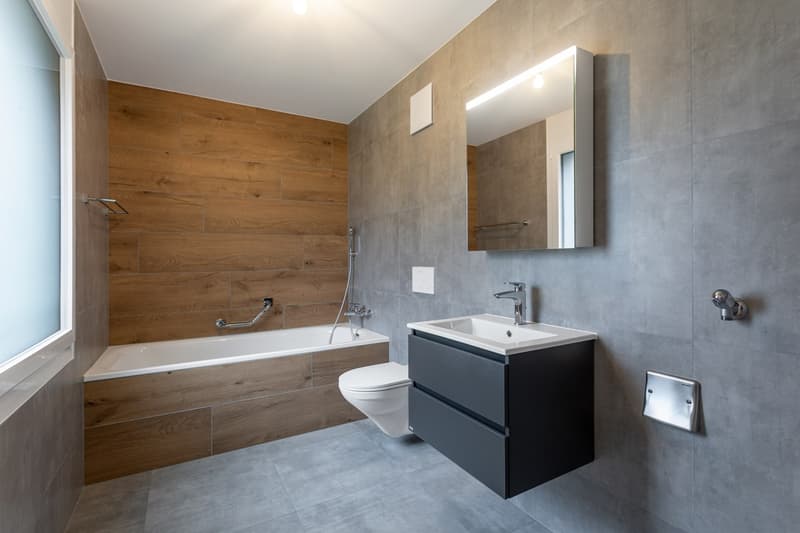 Appartamento nuovo di 3.5 locali al piano terra con terrazza e giardino in vendita a St-Aubin (4)