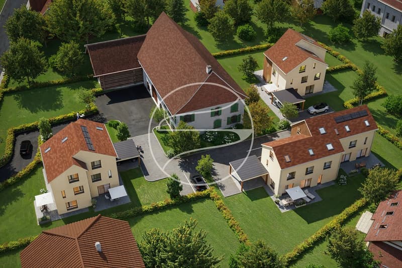 Nuova promozione di 6 ville a schiera in vendita a Corcelles-près-Payerne (6)