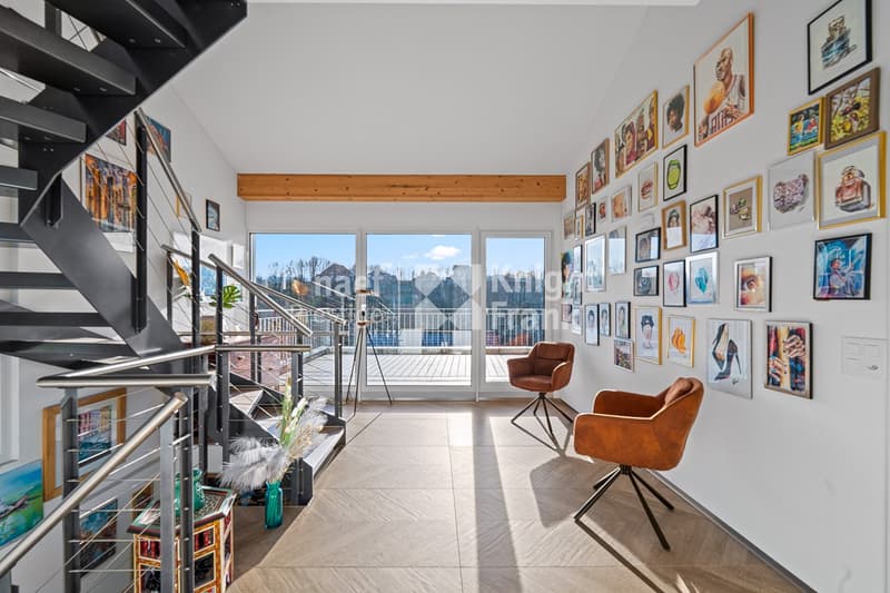 Wunderschönes 7-Zimmer-Einfamilienhaus mit freier Aussicht auf die Landschaft und beheiztem Pool in St. Ursen zu verkaufen (7)
