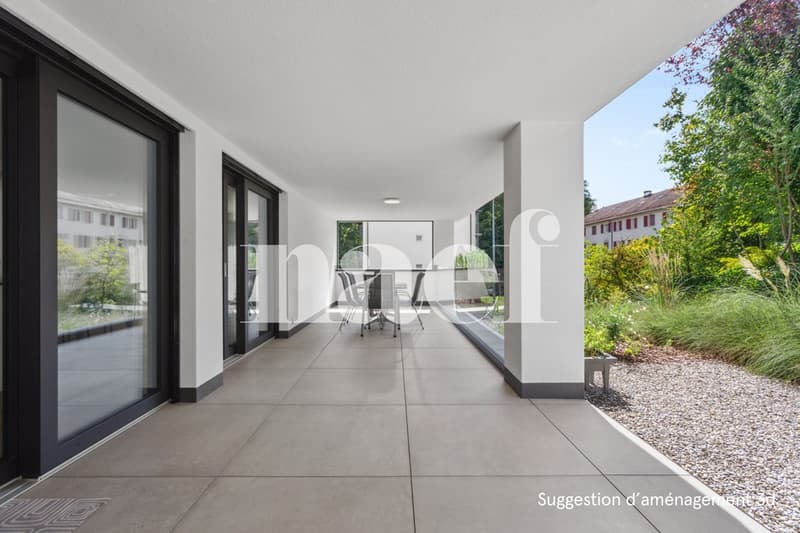 EXCLUSIVE: Magnificent 4.5-room apartment of approx. 130 m² with terrace for sale in Fribourg (7)