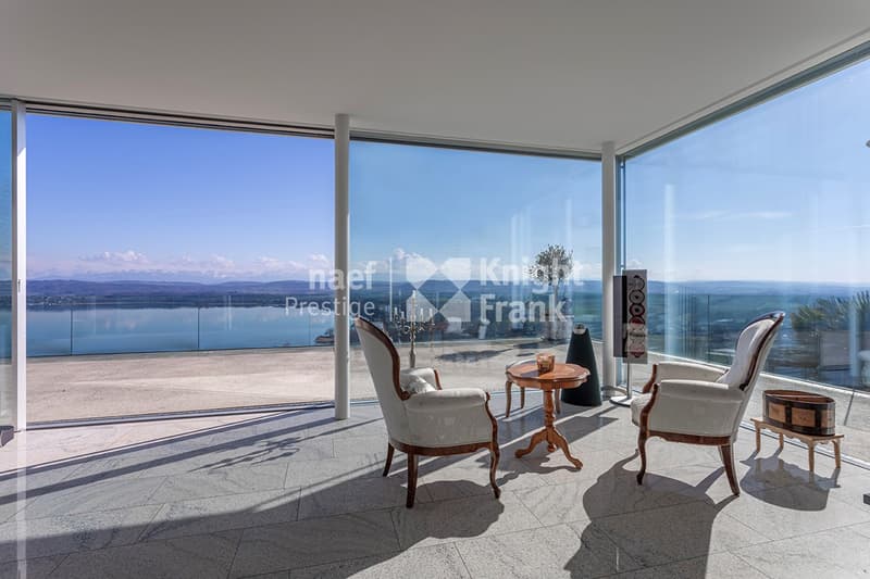 Magnifica proprietà individuale di 6 locali con vista mozzafiato sul lago di Morat in vendita a Bellerive (4)