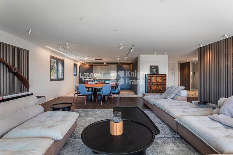 Magnificent 4.5-room attic apartment with breathtaking views of Lake Morat for sale in Lugnorre (5)