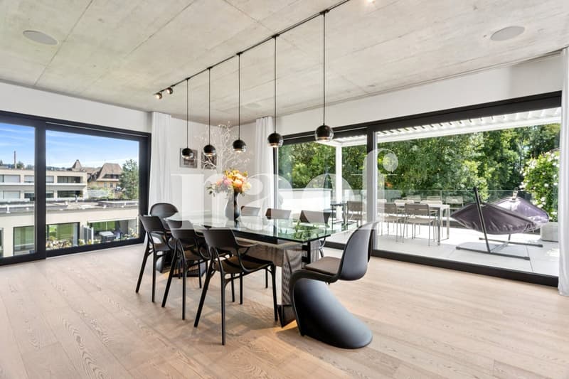 EXCLUSIVE: Magnificent 4.5-room apartment with 182 m² and large terrace for sale in Fribourg (2)