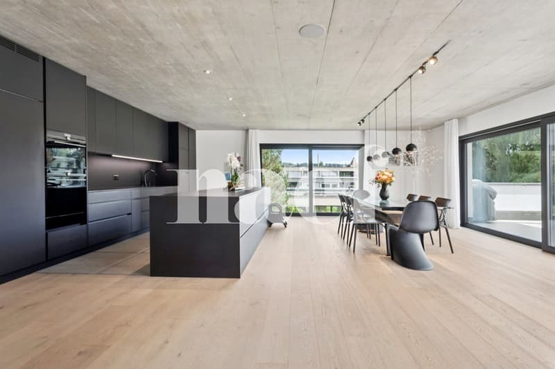 EXCLUSIVE: Magnificent 4.5-room apartment with 182 m² and large terrace for sale in Fribourg (1)