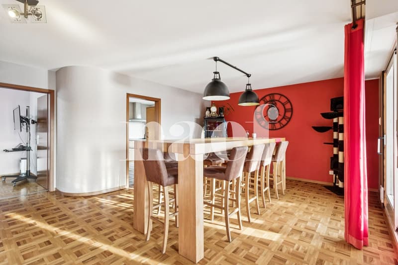 Large 7-room attic apartment with superb terrace for sale in Villars-sur-Glâne (7)