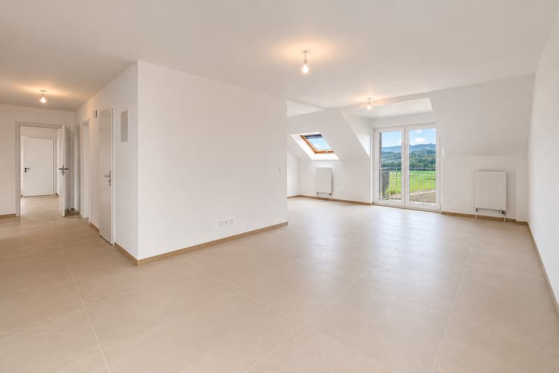 Appartement rénové de 4.5 pièces au dernier étage à vendre à Fétigny (2)