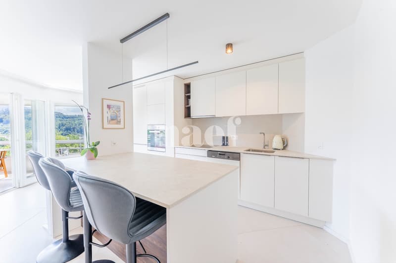 4.5-room attic apartment with balcony for sale in Marly (2)