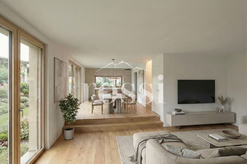 Appartement duplex de 5.5 pièces avec grand jardin, terrasse et balcon à vendre à Cottens (3)