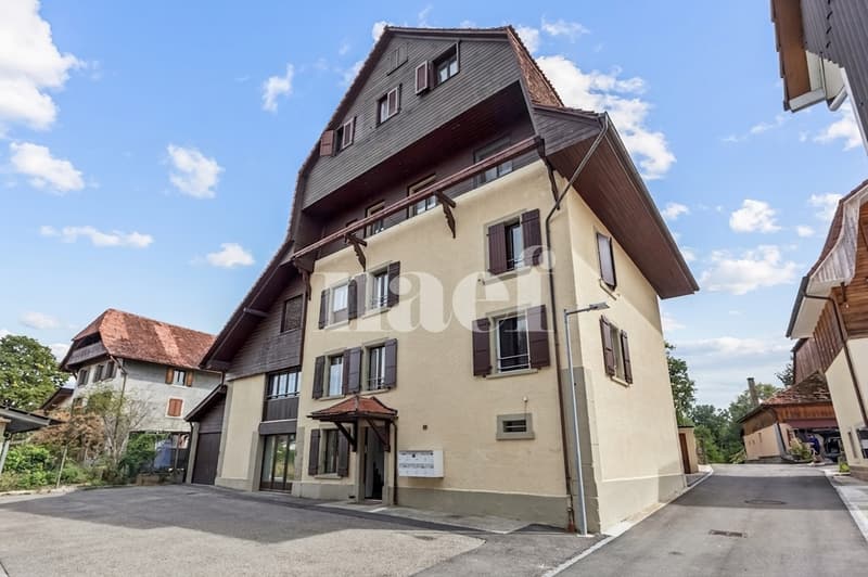 Immeuble locatif de 7 logements au centre du village à vendre à Corcelles-près-Payerne (1)