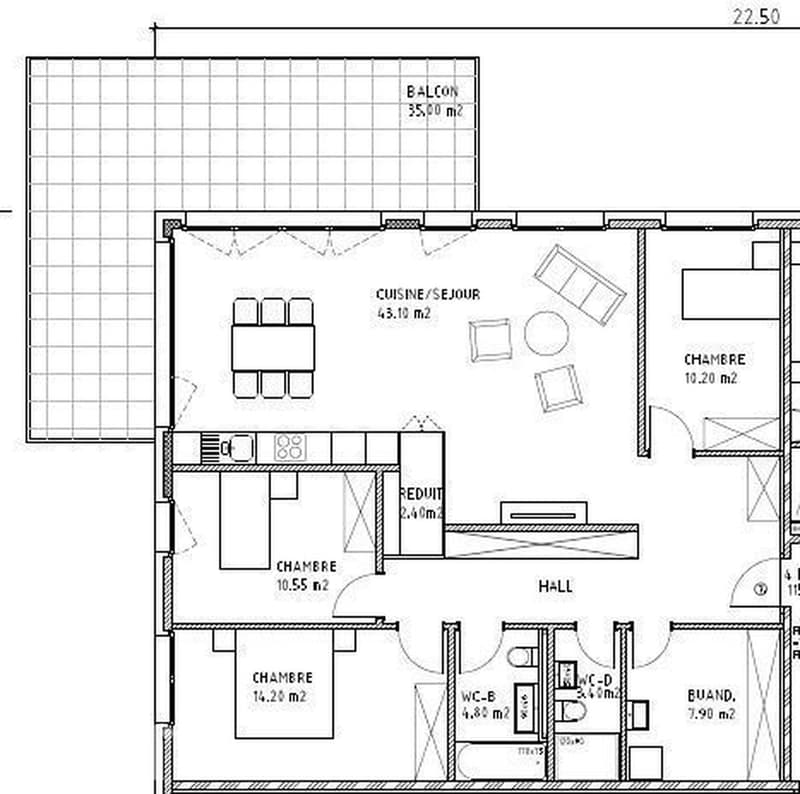 Schönes 4.5-Zimmer-Apartment zur Miete in Dompierre! (12)
