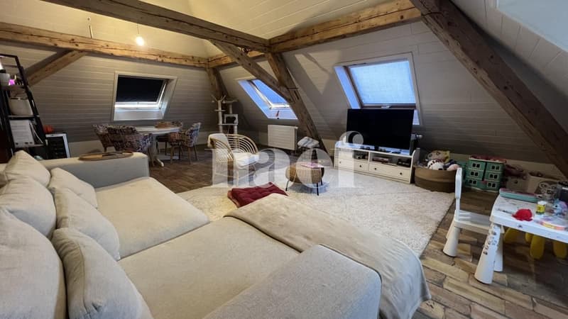 Avenches, Loft de 120 m2 au 3ème étage à louer ! (1)