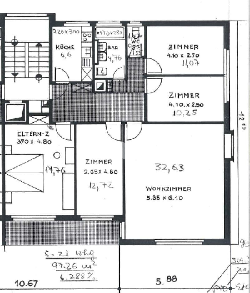 Appartement de 5 pièces au 4ème à louer à Fribourg (12)