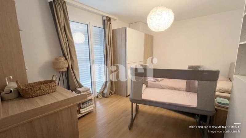 À louer : Appartement de 2.5 pièces avec jardin privatif (4)