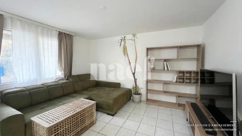 À louer : Appartement de 2.5 pièces avec jardin privatif (1)