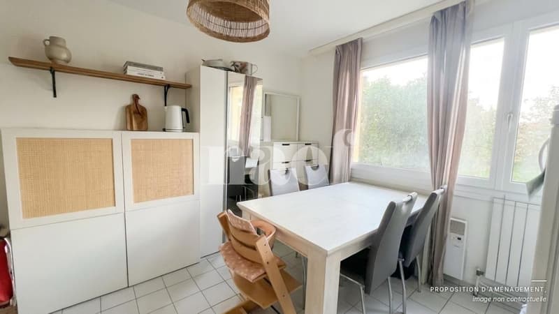 À louer : Appartement de 2.5 pièces avec jardin privatif (3)