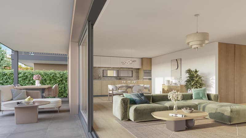 New residence - delivery 2027 - 3.5 rooms with private garden. (3)