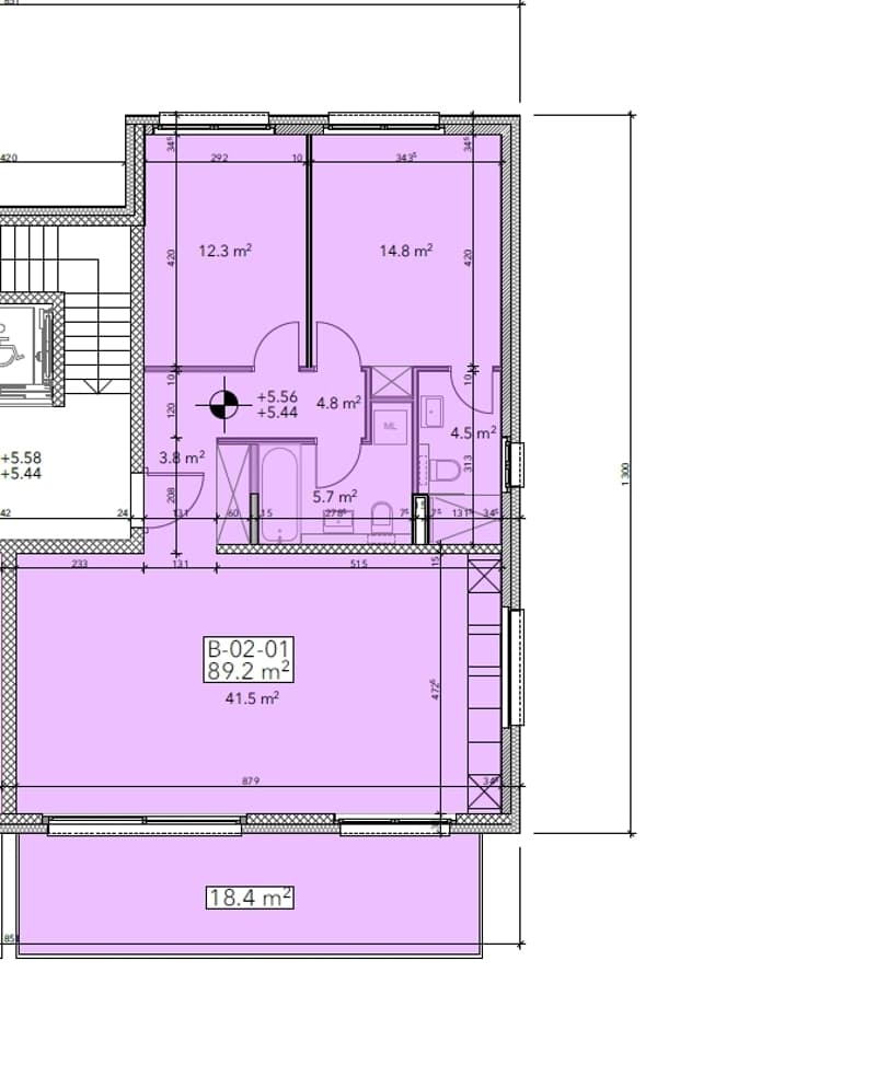 New residence - 3.5 room attic with terrace (7)
