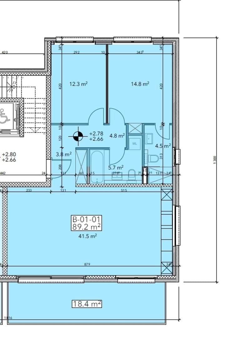 New residence - delivery 2027 - 3.5 rooms with terrace (6)