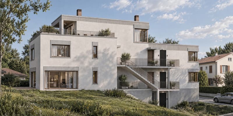 AUTORISATION EN FORCE - NOUVELLE PROMOTION DE 4 APPARTEMENTS THPE (1)