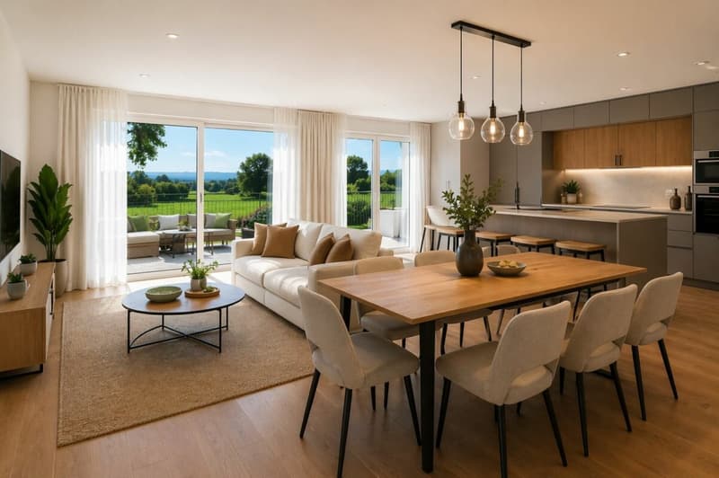 Last opportunities - 2 new 3.5-room apartments, 10 minutes from Nyon (1)
