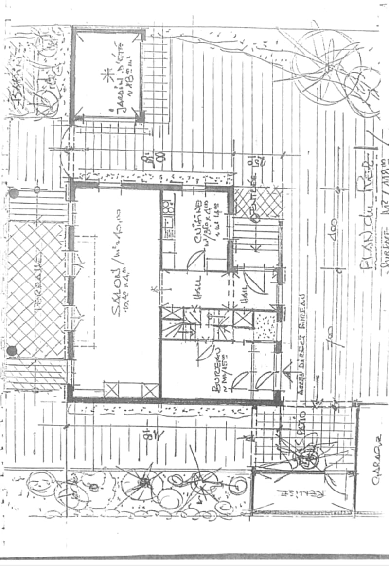 Plan du rez-de-chaussée