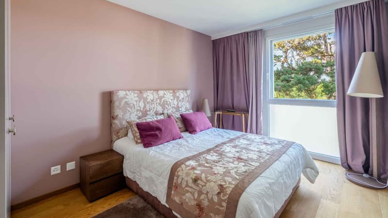 Chambre parentale avec rangements