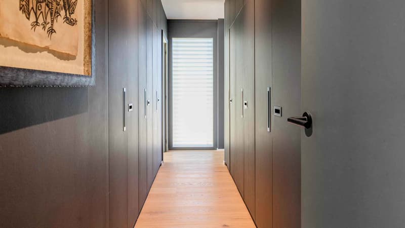 Le dressing de la chambre parentale