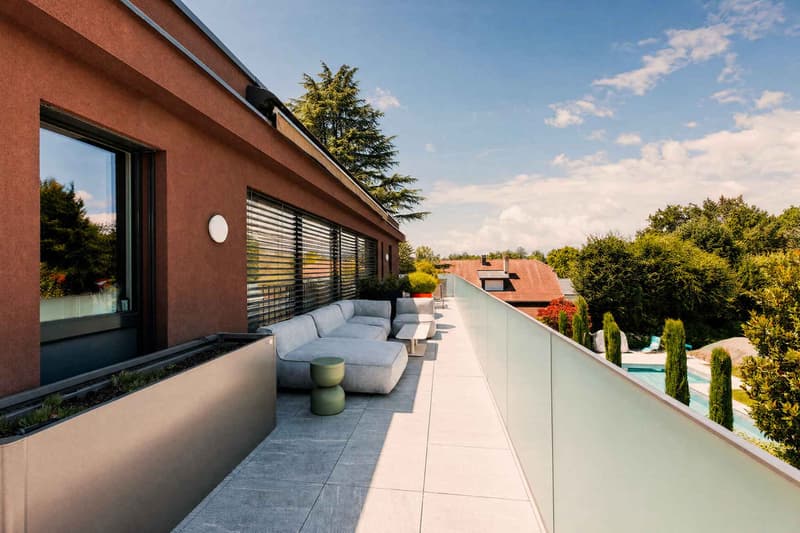 La terrasse coté ouest
