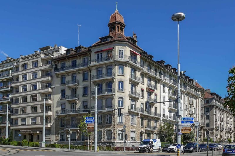 Appartement lumineux de 5.5 pièces à Genève, Rue de Lausanne (1)