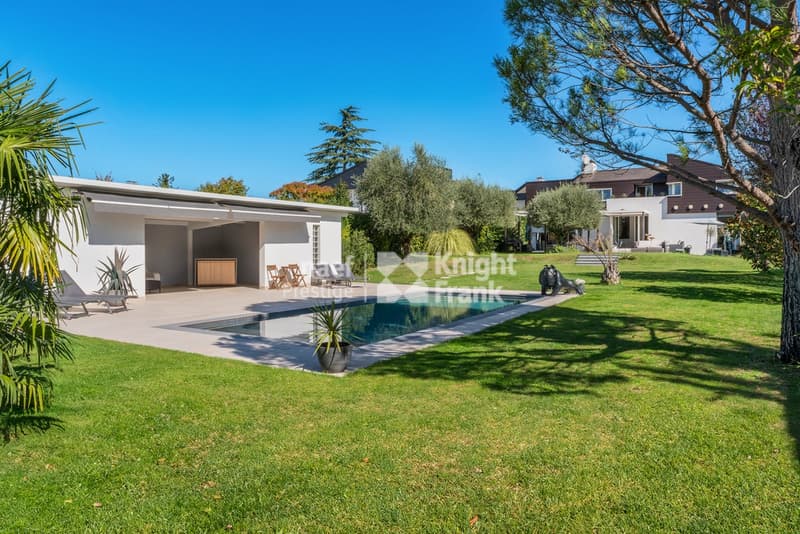 Contemporary villa in the Geneva countryside (2)
