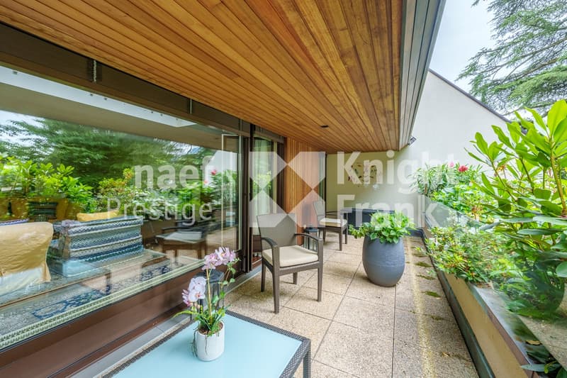 Terrasse couverte