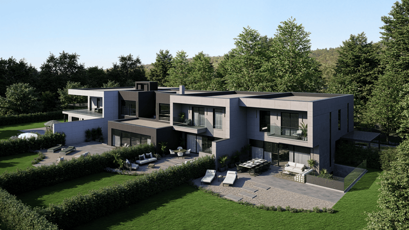 Malagnou166 | 4 residenze contemporanee a Conches (8)